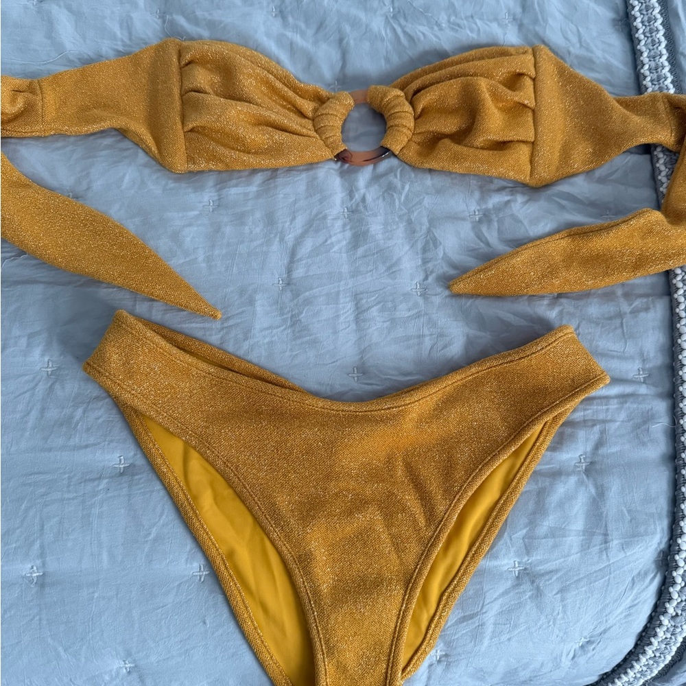 Montce Gold Bikini Set